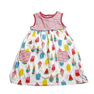 Baby Boden Multicolor Ice Cream Dress